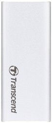 Dysk zewnętrzny SSD Transcend ESD260C TS1TESD260C 1 TB USB-C®, USB-A srebrny