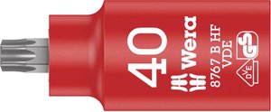 Nasadka 8767 B VDE HF TORX® Zyklop, izolowana, z napędem 3/8 '', z funkcją blokady Nasadka trzpieniowa  Wera  05004924001  1 szt.