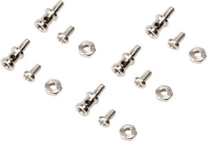 Złącza do popychaczy Reely HY016-00501 Średnica zewnętrzna: 1.8 mm Średnica otworu: 0.8 mm  5 szt.