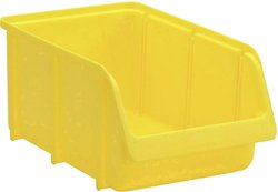 Skrzynka magazynowa Hünersdorff  674200  (S x W x G) 207 x 155 x 332 mm żółty 1 szt.