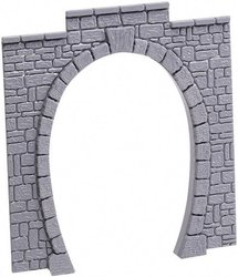 Wjazd do tunelu jednotorowy w skali H0, 2 szt.