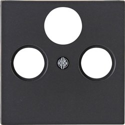 Gniazdo TV, Radio Zaślepka Kopp ATHENIS 373615180, antracytowy