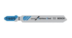 Brzeszczot do wyrzynarki T 118 EFS, Basic for Inox, Zestaw 5 szt. Bosch Accessories  2608636497 5 szt.