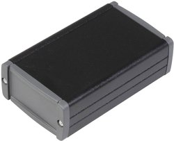Obudowa uniwersalna TEKO, Wymiary: (D x S x W) 100 x 59.9 x 30.9 mm, aluminium, 1 szt.