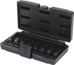 Zestaw nasadek udarowych Torx 1/2",, 8 szt., T30-T80, długie Zestaw kluczy nasadowych KS Tools 911.0901 911.0901
