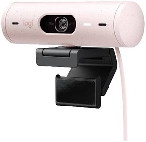Logitech Brio 500 Kamera internetowa FHD  uchwyt, Mikrofon stereofoniczny, Zintegrowana pokrywa