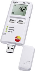 Rejestrator danych pomiarowych testo 184 G1 0572 1846 -20 do +70 °C