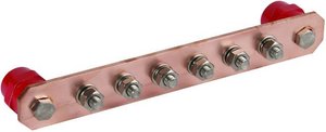 DEHN + SOEHNE Szyna ekwipotencjalna 472207 PAS I 6AP CU o. Pokrywa Zacisk śrubowy blokowy DEHN 472207 1 szt.