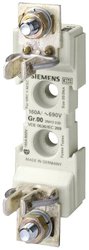Rozmiar podstawy bezpiecznika NH. 00, 1-pinowe złącze płaskie 160A 690V (1000V), 95mm. Siemens 3NH3030 Uchwyt do bezpiecznika NH 160 A 690 V 3 szt.