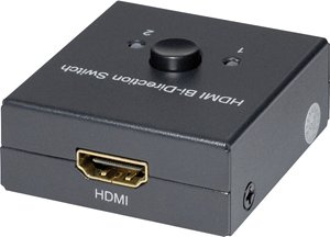 Maxtrack CS 32 HDMI 4K dwukierunkowy rozdzielacz / przełącznik Przełącznik HDMI Maxtrack CS 32 L 1 szt.