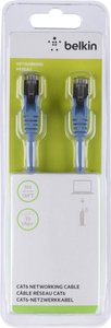 Kabel LAN Belkin A3L981BT05MBLHS, 1 szt., RJ45, CAT 6, S/FTP, 5.00 m, niebieski
