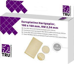 Płytka euro TRU COMPONENTS  T1906SA025 4 szt.