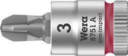 Nasadka 1/4'' (6,3 mm) Wera 8751 A 05003352001   PH 3