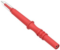 Końcówka testowa Ø0,7mm ze złączem bananowym Ø4mm, czerwona Końcówka pomiarowa Electro PJP 464-IEC-CD1-R 1 szt.