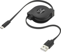 Kabel USB Renkforce, USB 2.0, Złącze męskie USB-A, Złącze męskie USB Micro-B, 0.80 m