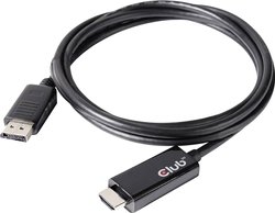Kabel Club 3D DisplayPort 1.4 na HDMI 2.0b HDR 4K60Hz, aktywny adapter 2 m Przejściówka DisplayPort, HDMI club3D CAC-1082 CAC-1082, 2.00 m