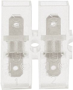 Elastyczne złącza męskie Klauke 805, PVC, 4,8 x 0,8 mm
