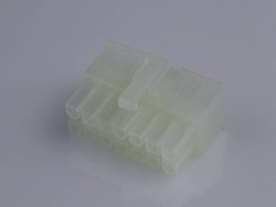 Obudowa złącza pin żeńskiego na kabel Molex MOL Power & Signal Sol. 39012140, piny: 14, 13 A, 1 szt.