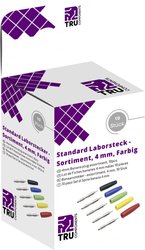 TRU COMPONENTS  Złącze męskie laboratoryjne, zestaw 10 Teile