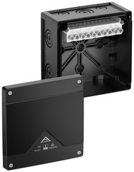 Skrzynka przyłączeniowa Spelsberg Abox Pro 100-10²/sw, IP66, IP67, IP69, (D x S x W) 152 x 152 x 85 mm, czarny, 1 szt.