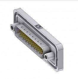 Złącze męskie D-Sub Deltron Connectors HD-DWM44PY/2M95UN, rzędy: 3, styki: 44, 180 °, 1 szt.