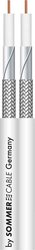 Kabel koncentryczny Sommer Cable 601-0940, Średnica zewnętrzna: 4.6 mm, HD 0.7/2.9, 75 Ω, 90 dB, biały, Produkty w metrach bieżących
