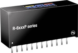 Przetwornica DC/DC, do PCB RECOM R-615.0P R-615.0P, SIP-12, 1 A, 1 szt.