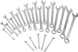 Zestaw kluczy płasko oczkowych Brüder Mannesmann  M  130-25 7 - 32 mm