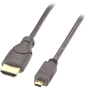 Kabel HDMI LINDY LINDY High-Speed-HDMI®-Kabel, Typ A/D 41354, 3.00 m