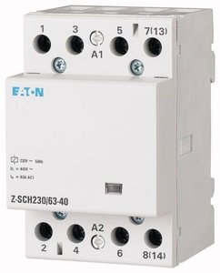 Stycznik instalacyjny Eaton Z-SCH230/63-22 230 V, 240 V 63 A 2 NO, 2 NC  1 szt.