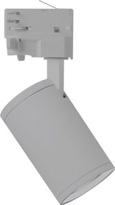 Lampa do systemu szynowego wysokonapięciowego Megaman  GU10 8 W LED  srebrny