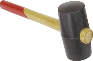 Młotek gumowy Brüder Mannesmann M 709-065 483 g 325 mm 1 szt.