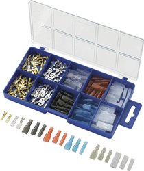 Zestaw złączy zaciskanych TRU COMPONENTS 93014C288 739660, 0.50 mm² - 2.50 mm², 160 szt.