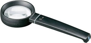 Lupa ręczna Eschenbach  265550  Współczynnik powiększenia: 6 x Rozmiar soczewki: (Ø) 50 mm czarny