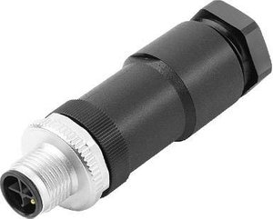 Złącze męskie okrągłe miniaturowe  binder 99 0685 19 03, styki:2, 630 V, 16 A, 1 szt.