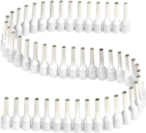 Końcówki kabli z kołn. Vogt Verbindungstechnik 470108,00050, 0,3-0,5 mm2 x 8 mm, 50 szt.