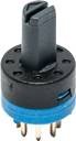 Przełącznik obrotowy C & K Switches RM101002BCB, 24 V/DC, 48 V/DC, 0.50 A, Pozycje przełączenia 2, 1 x 45 °, 1 szt.