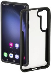 Etui ",Metallic Frame", do Samsunga Galaxy S23, przezroczyste/czarne Hama Metallic Frame Cover Samsung Galaxy S23 przeźroczysty, czarny