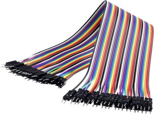 Renkforce  zworka męska - zworka męska30.00 cm Kabel płąski Kabel Jumper Renkforce RF-4599692 1 szt.