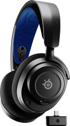 Zestaw słuchawkowy Over Ear Steelseries Arctis Nova 7P 61559 Stereo czarny, niebieski