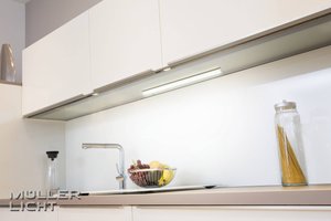 Lampa podświetlająca LED z czujnikiem ruchu Müller-Licht Limon 20000078 LED LED wbudowany na stałe 10 W tytanowy 560 lm