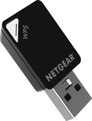 Karta sieciowa, adapter WiFi NETGEAR A6100-100PES, USB 2.0, 2.4 GHz, 5 GHz, 433 MBit/s