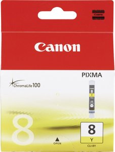 Tusz Canon CLI-8 Y, oryginalny, żółty
