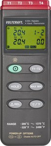Termometr typu K VOLTCRAFT K204K, -200 - +1370 °C