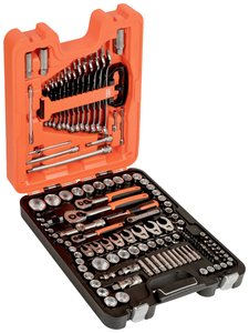 Zestaw kluczy nasadowych 3/8&quot,+1/2&quot,+1/4&quot,, 138 szt Klucze nasadowe zestaw Bahco  S138 1/2'', 1/4'', 3/8''