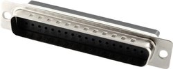 Obudowa złącza D-SUB econ connect ST37CR, stal, 1 szt.