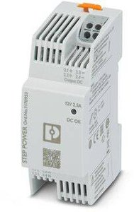 Zasilacz na szynę DIN Phoenix Contact STEP3-PS/1AC/12DC/2.5/PT, 12 V/DC, 2.5 A, 30 W