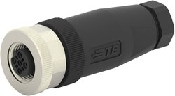 Złącze niekonfekcjonowane czujnika/aktuatora TE Connectivity T4110401041-000, piny: 4, 1 szt.
