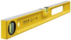 Poziomica STABILI Typ 82 S, 50 cm, ze skalą odporną na ścieranie Lekka poziomica Stabila 2594
