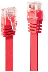 kabel LAN LINDY 47513, 1 szt., RJ45, CAT 6, 3.00 m, czerwony